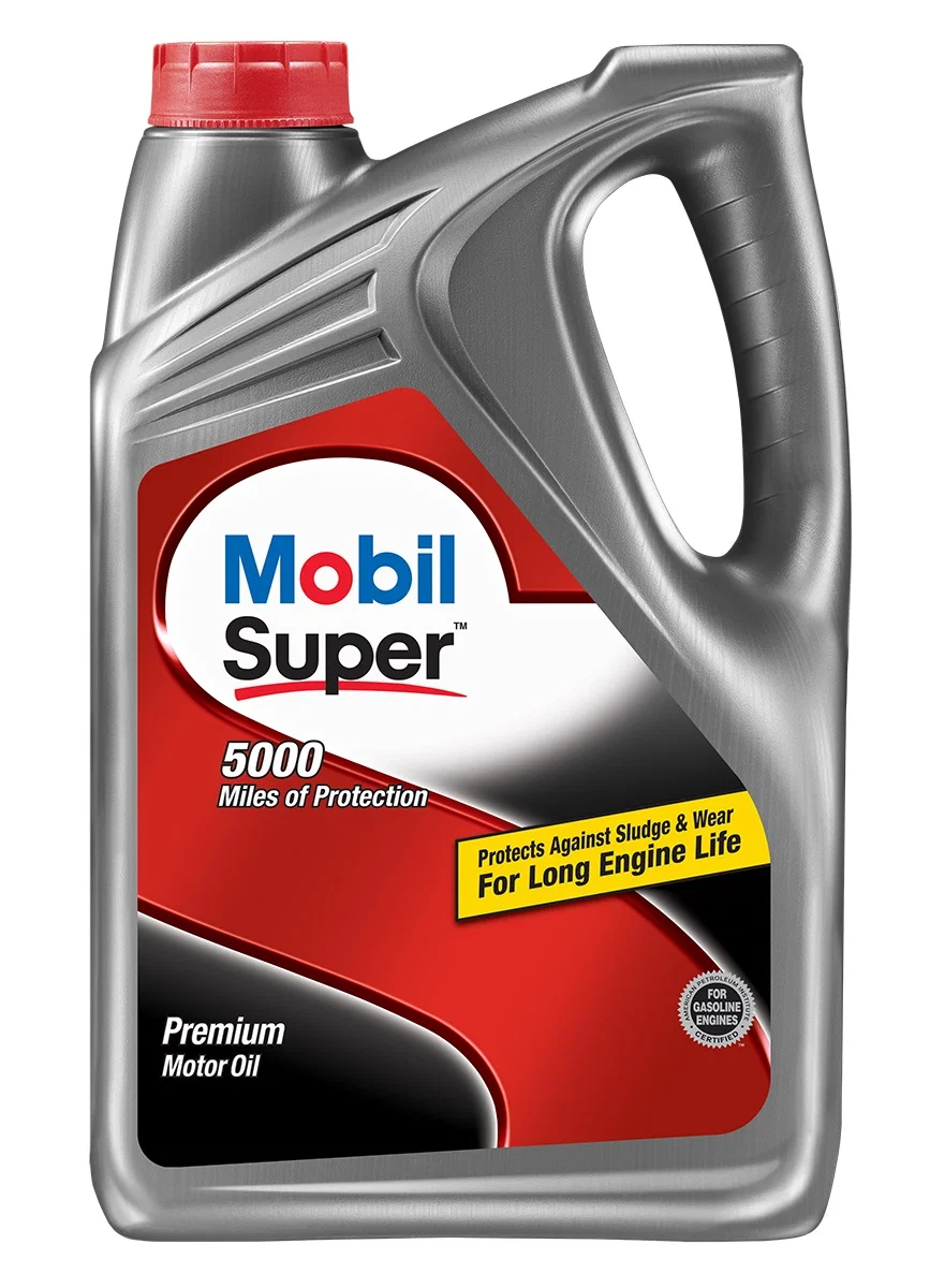 124408 – MOBIL Oil, SAE 5W-20 5 Quart Jug Single
